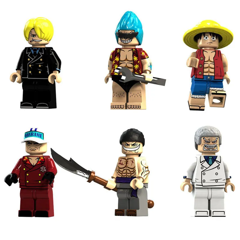 HZW14 One Piece Series Combination Minifigure