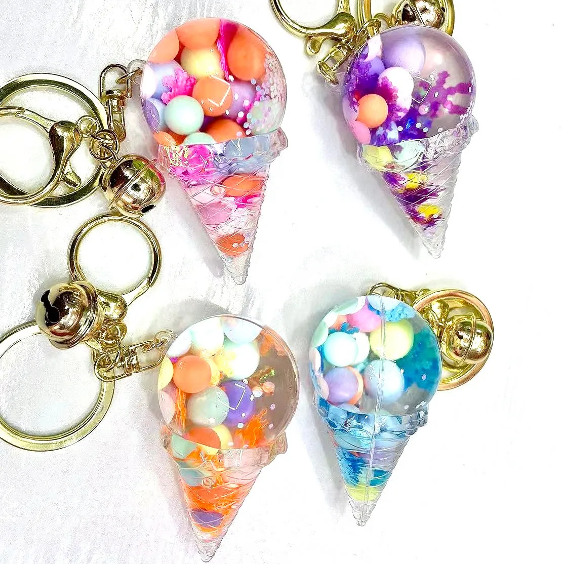 Ice Cream Boba Floaty Key Charm | 12100 | Bcmini