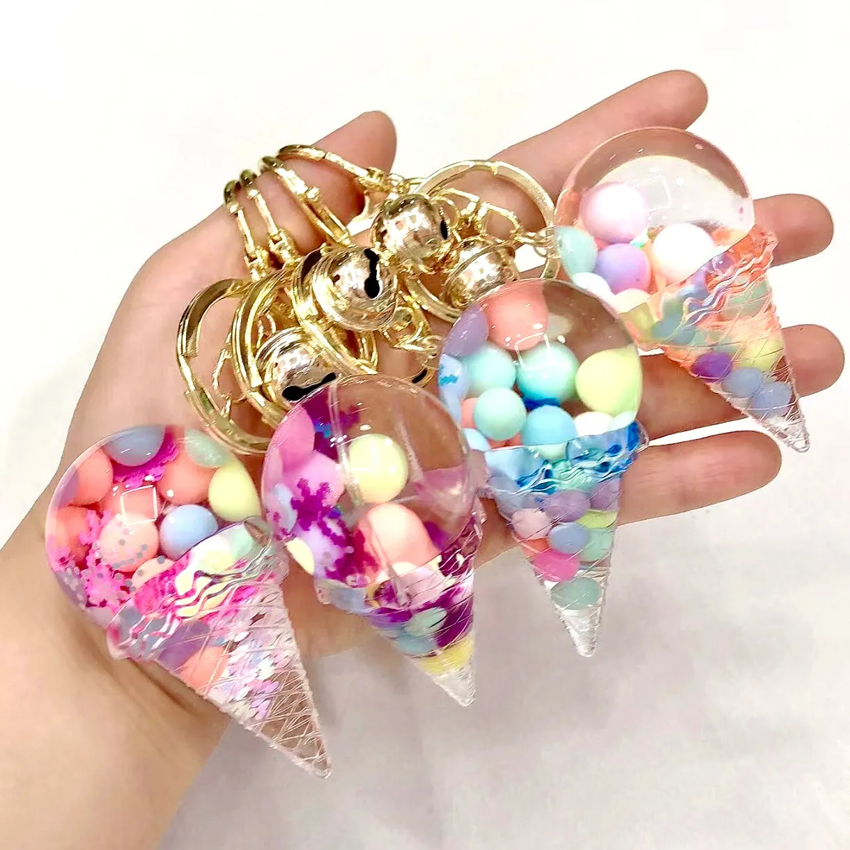 Ice Cream Boba Floaty Key Charm | 12100 | Bcmini