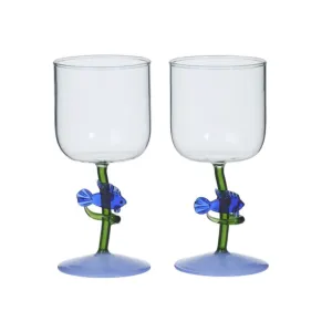 In The Ocean Cocktail Glass - 2 Pack