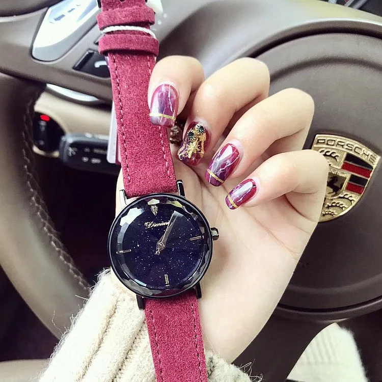 Individual Rhombic Mirror Women's Watch