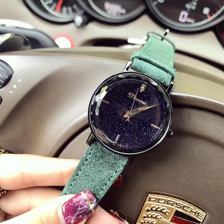 Individual Rhombic Mirror Women's Watch