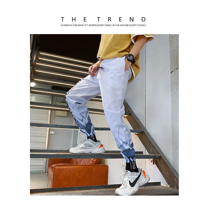 insHip-Hop Gradient Ankle-Length Pants