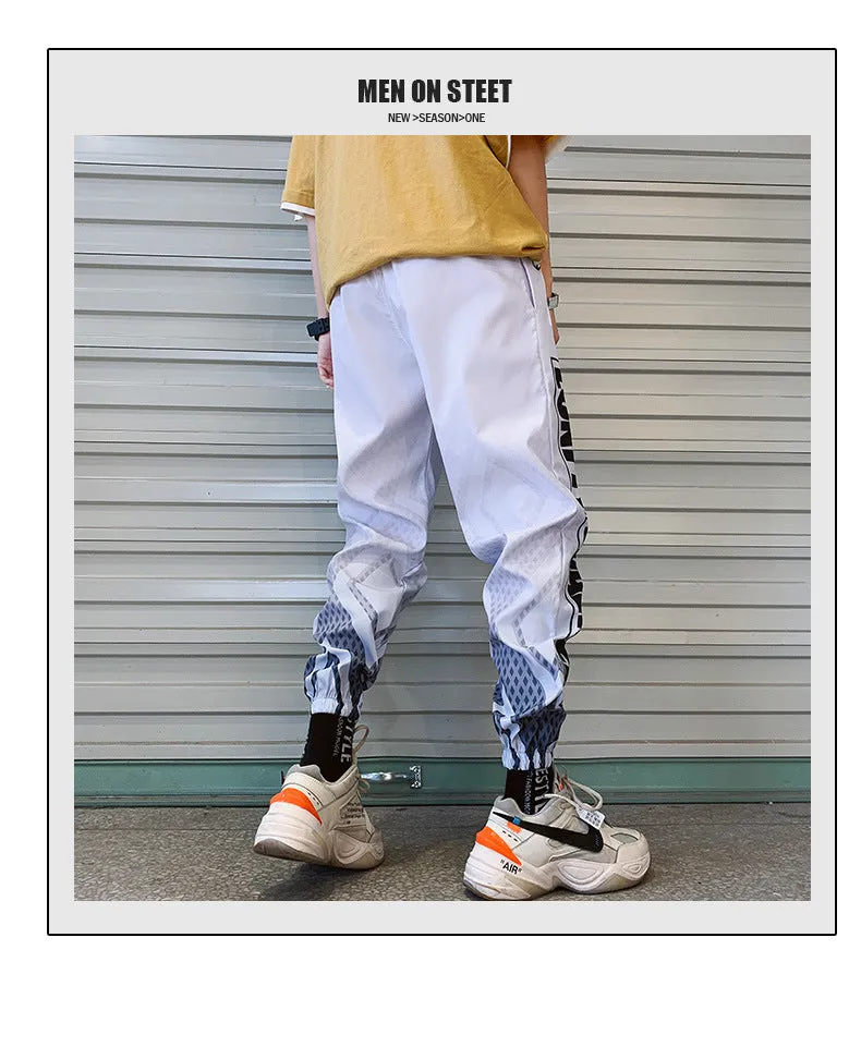 insHip-Hop Gradient Ankle-Length Pants