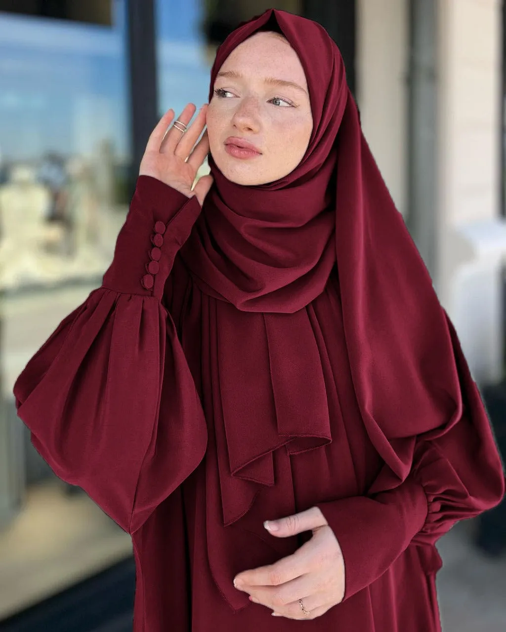 Irani Stylish Abaya with stroller