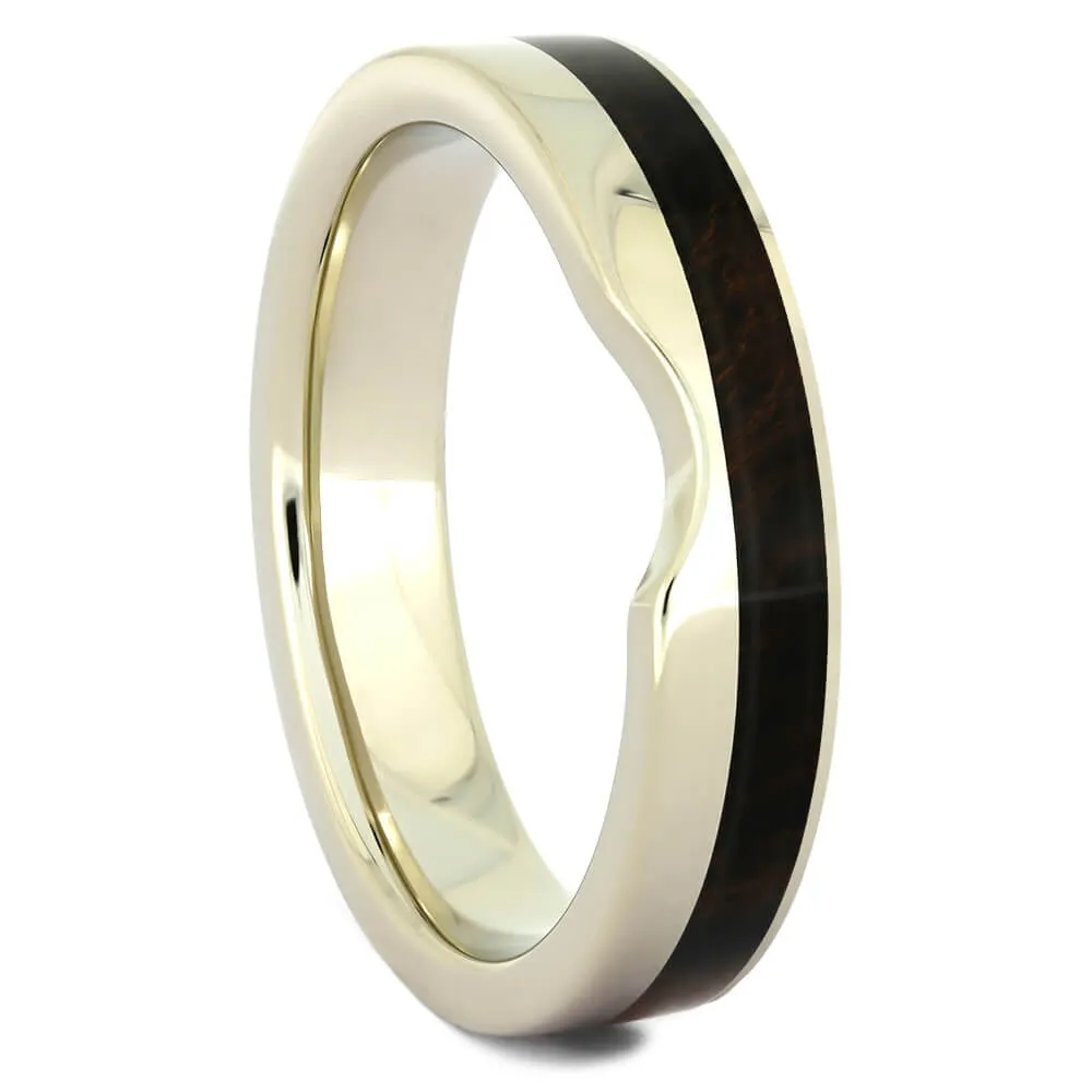 Ironwood Bridal Set with Moissanite and White Gold