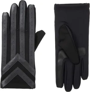 isotoner Mens Spandex Touchscreen Cold Weather Gloves