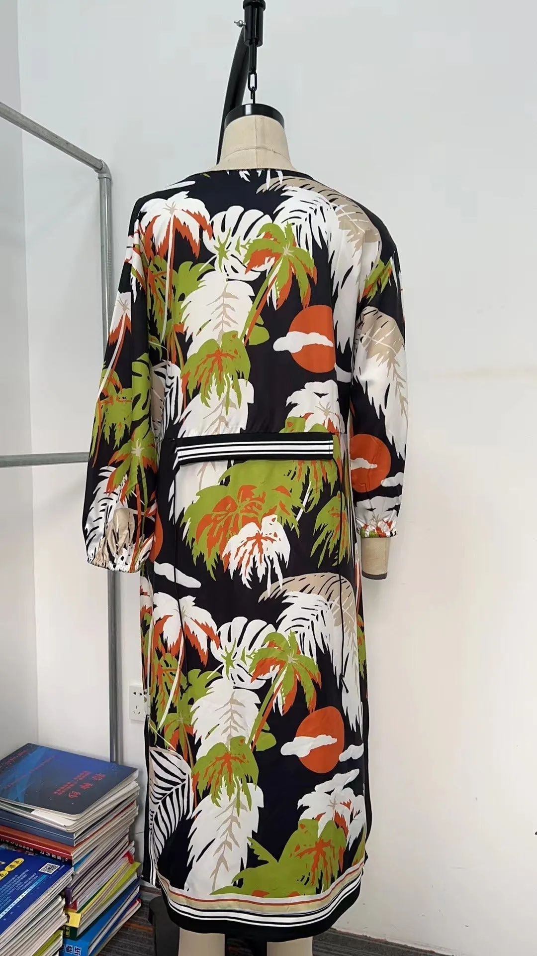 Ivyshape | All-Match Coconut Print Dress for Women