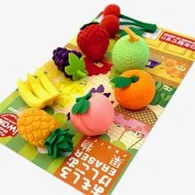 IWAKO FRUITS ERASER CARD-SINGLE | 38371 | BC Mini