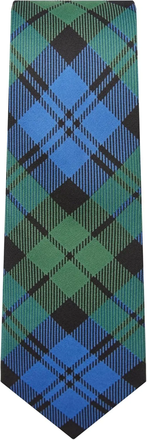 Jacob Alexander Boys' Prep Royal Tartans Plaid Neck Tie