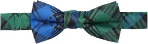 Jacob Alexander Boys' Royal Tartans Plaid Adjustable Pre-Tied Banded Bow Tie
