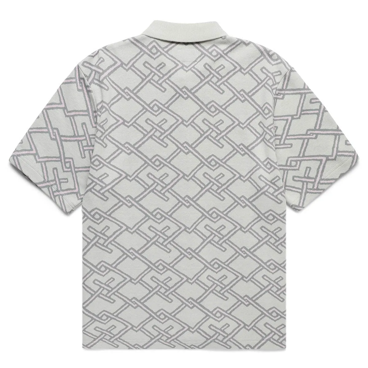 JACQUARD BUTTON UP TOP