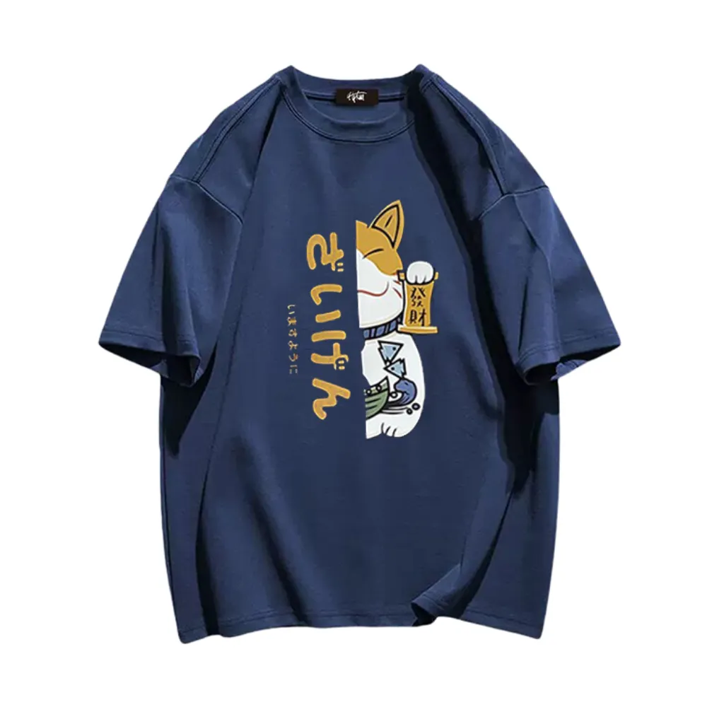 “Japanese Lucky Cat” T-shirt