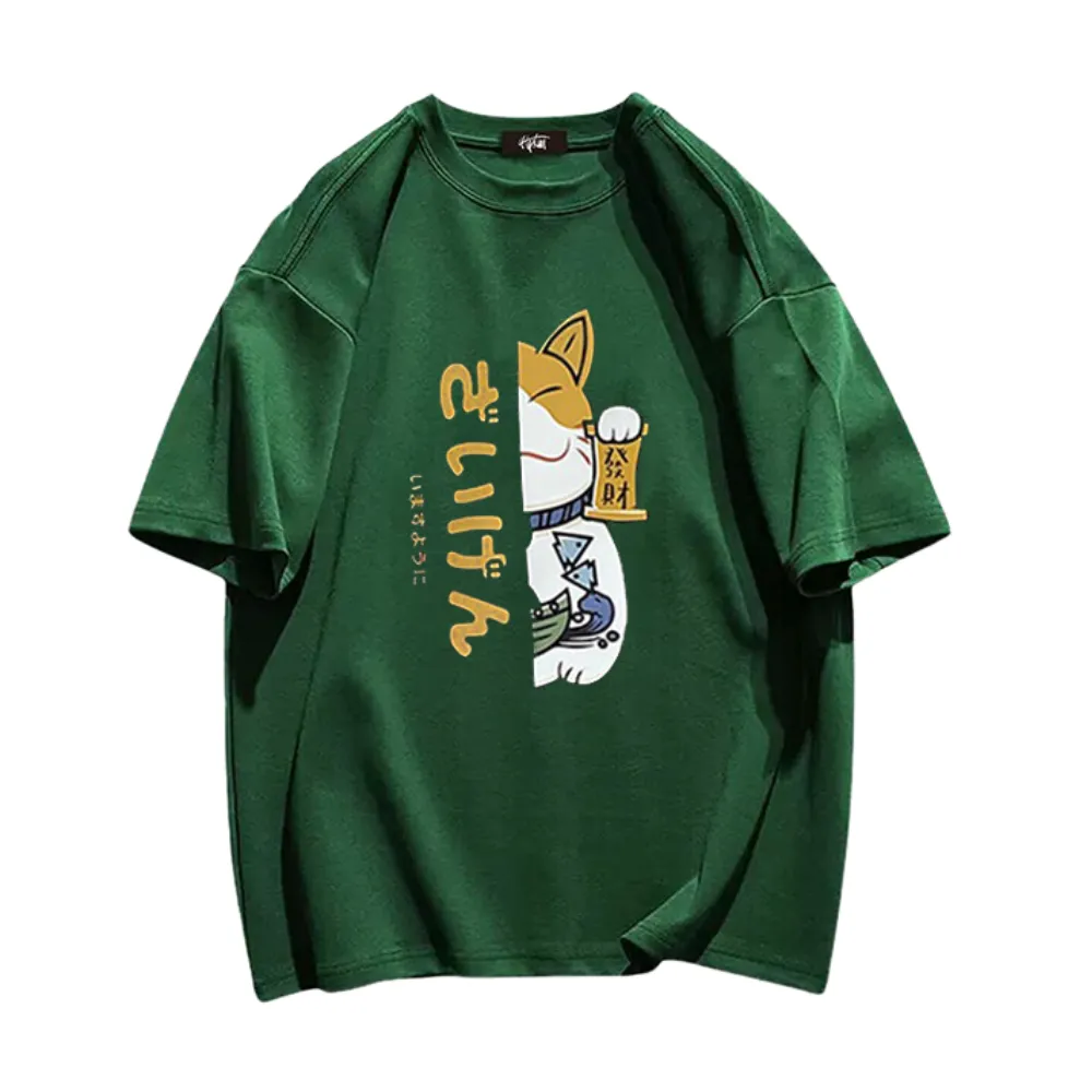 “Japanese Lucky Cat” T-shirt