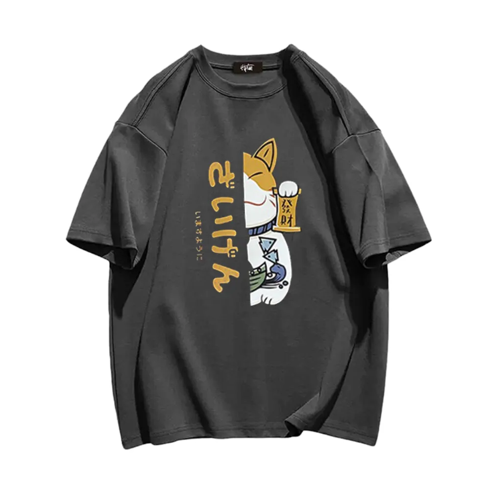 “Japanese Lucky Cat” T-shirt