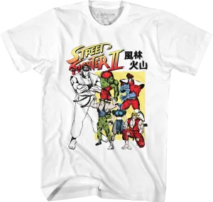 Japanese Street Fighter II T-Shirt