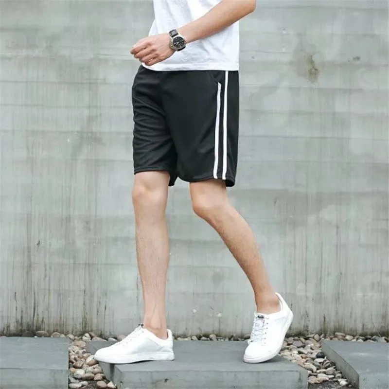 Japanese Summer Men Shorts Korean Loose Thin knee length Casual Pants Shorts