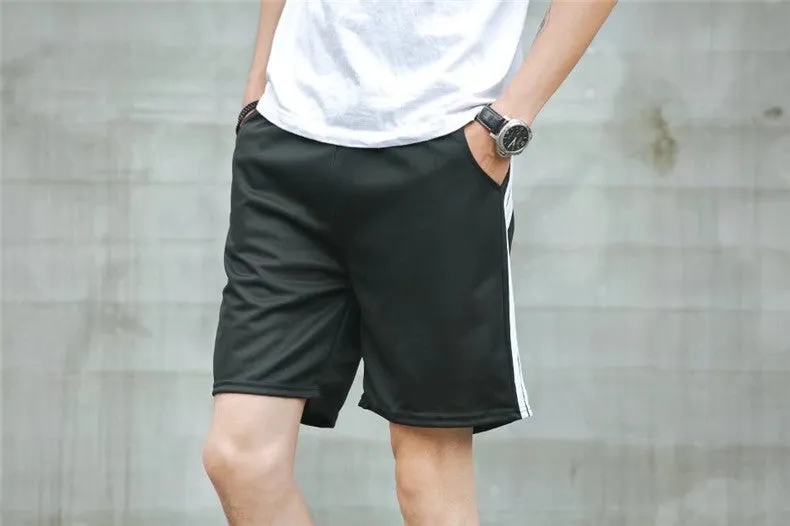 Japanese Summer Men Shorts Korean Loose Thin knee length Casual Pants Shorts