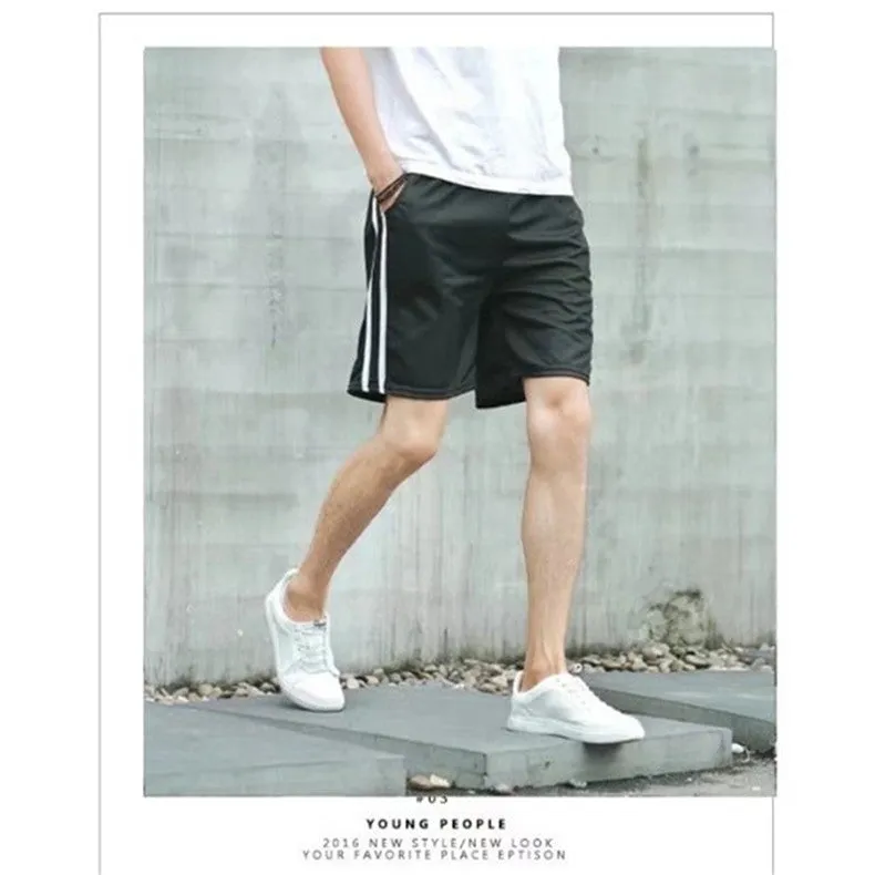 Japanese Summer Men Shorts Korean Loose Thin knee length Casual Pants Shorts