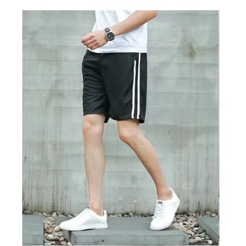Japanese Summer Men Shorts Korean Loose Thin knee length Casual Pants Shorts
