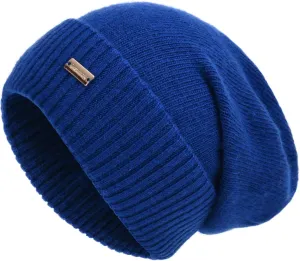 jaxmonoy Slouchy Beanies for Women Winter Lightweight Ladies Knit Hat Cuffed Soft Warm Slouch Beanie Cap - Brown