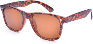 Jcerki Polarizing Nearsighted Sunglasses Tinted Brown -0.50 Strengths Men Women Myopia Distance Glasses These Are Not Reading Glasses