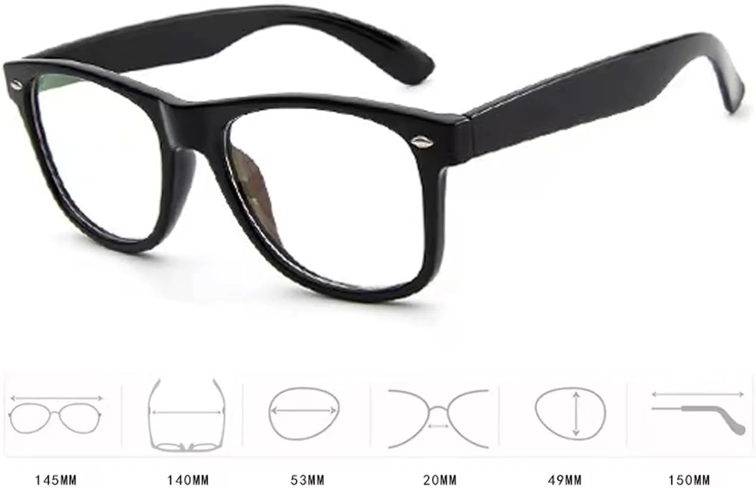 Jcerki Polarizing Nearsighted Sunglasses Tinted Gray -0.50 Strengths Men Women Myopia Distance Glasses **These Are Not Reading Glasses**