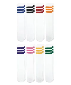 Jefferies Socks | Stripe Knee High Tube Socks (1 Pair)