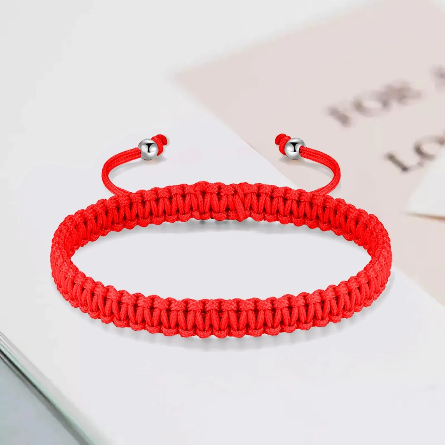 JENDEAR SHINE Braided Rope Bracelet Ladies Men, Birthday Friendship Couple Gifts Handmade Jewelry