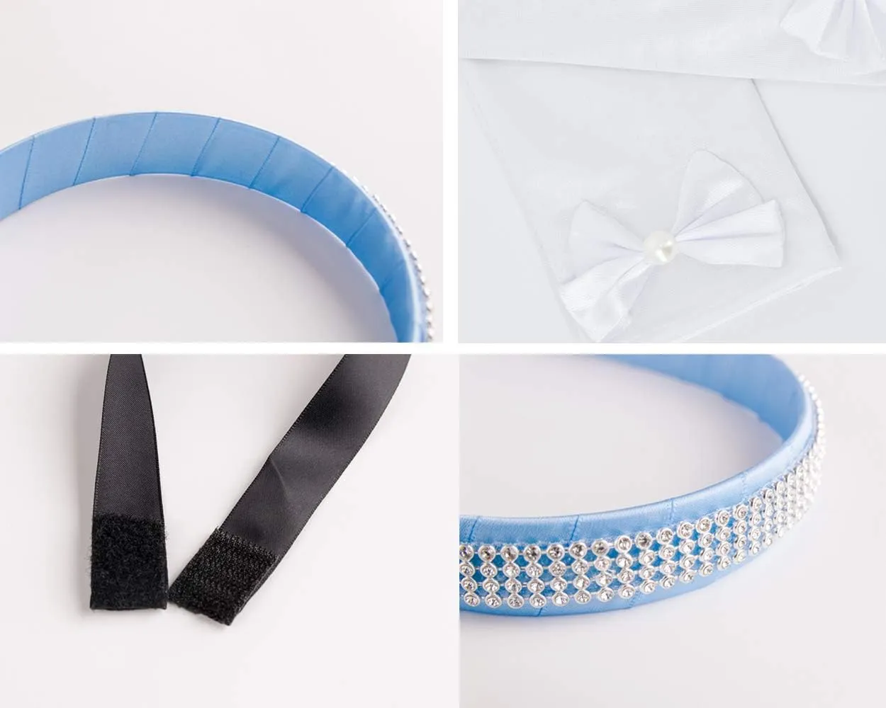 JiaDuo Girls Costume Accessories Headband Choker & Glove Set Princess Dress up