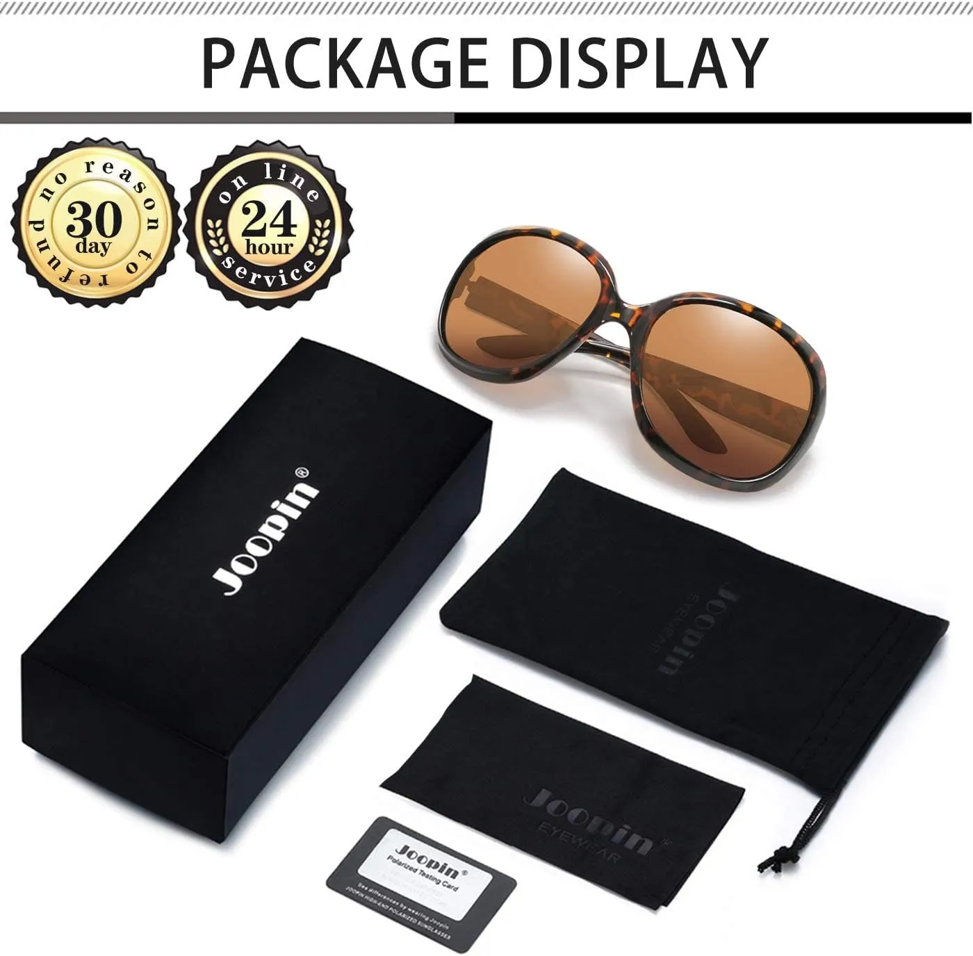 Joopin Oversized Sunglasses Womens Trendy Polarized Large Driving Sun Glasses Ladies UV Protective Big Sunnies Shades