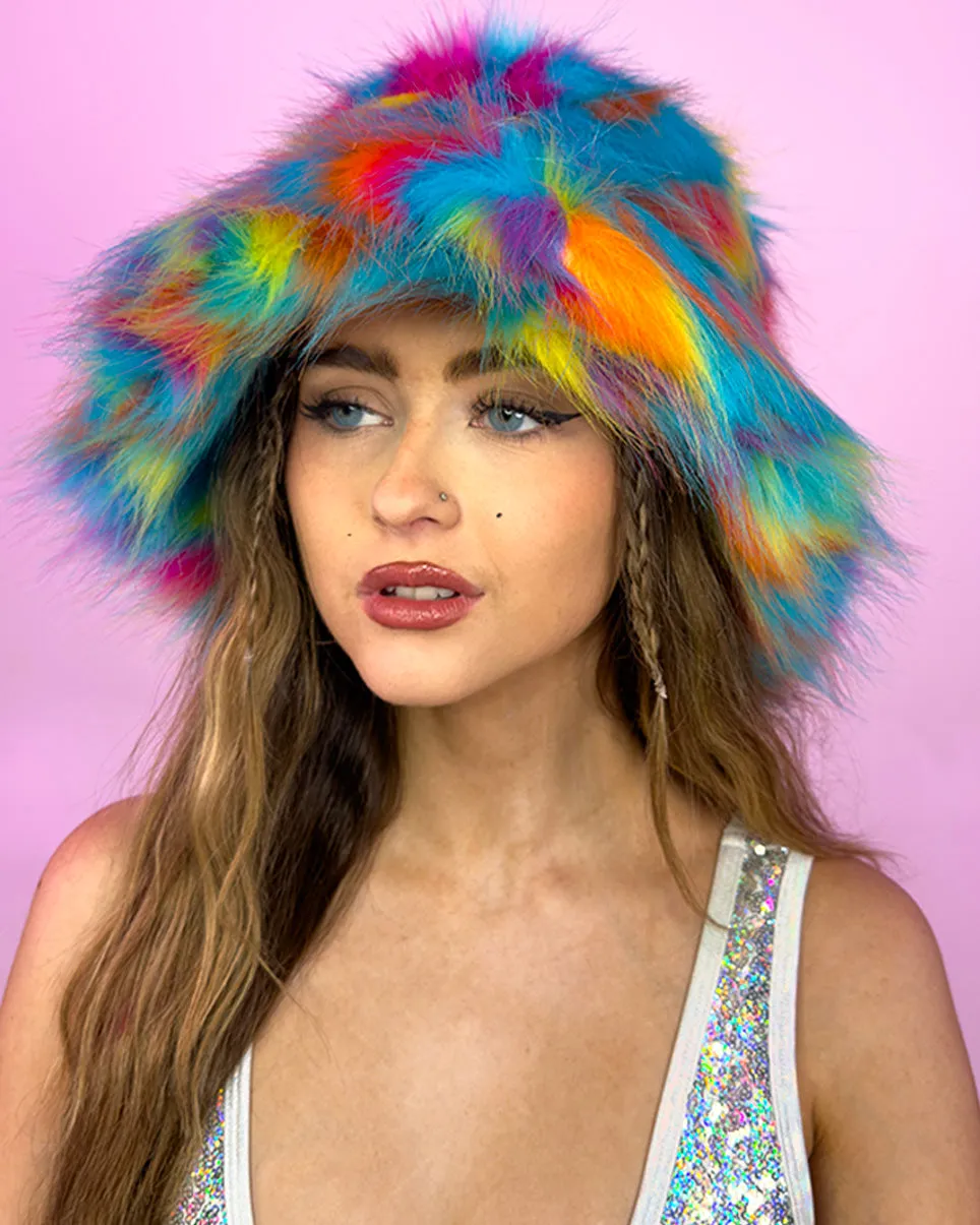 Jungle Dream Fluffy Bucket Hat