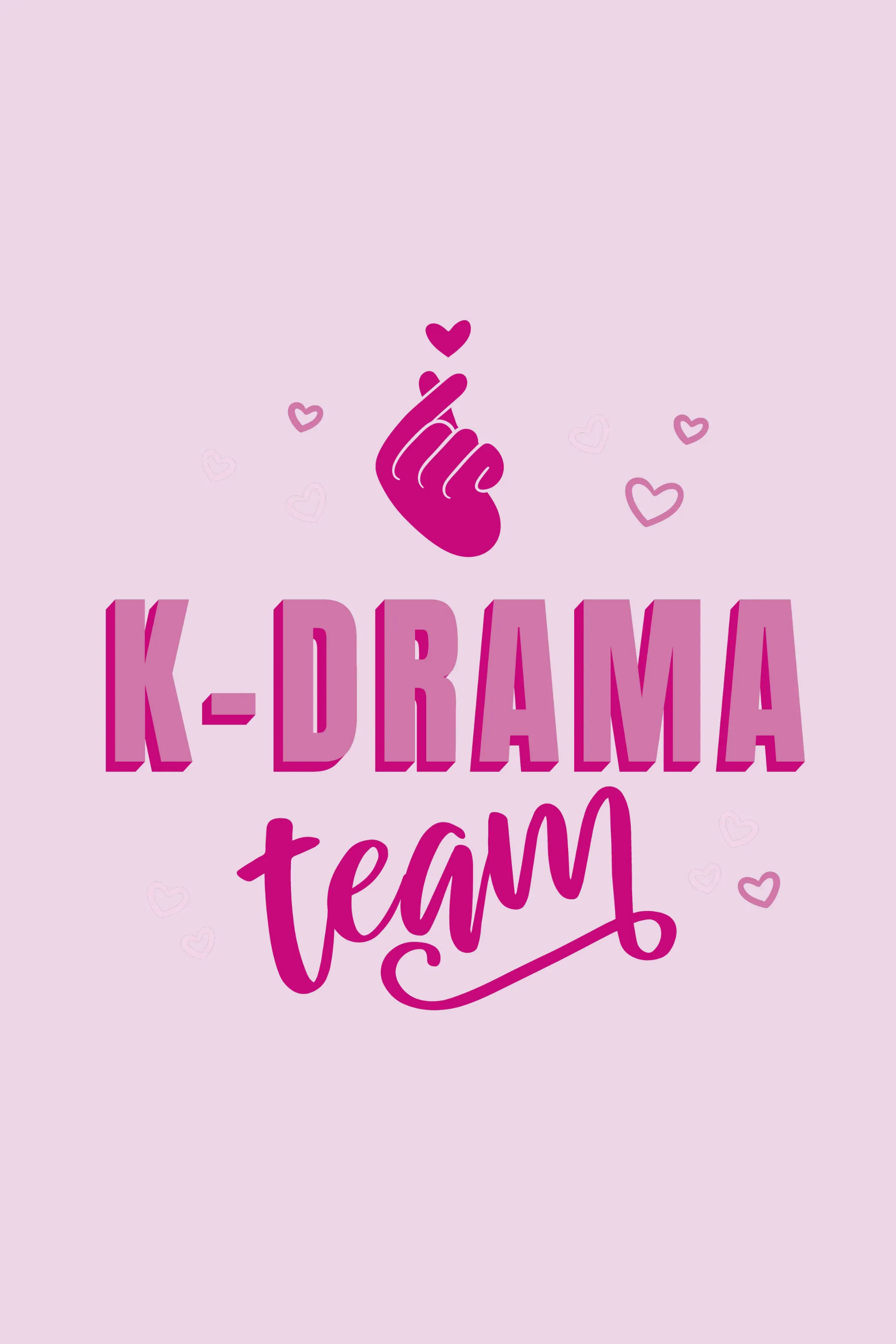 K-Drama Printed Oversized T-shirt for women