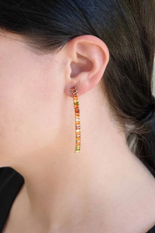 Kaleidoscope Charm Mismatched Earrings