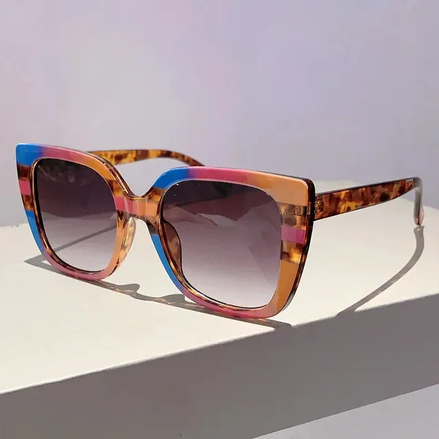 KAMMPT Oversized Square Gradient Sunglasses