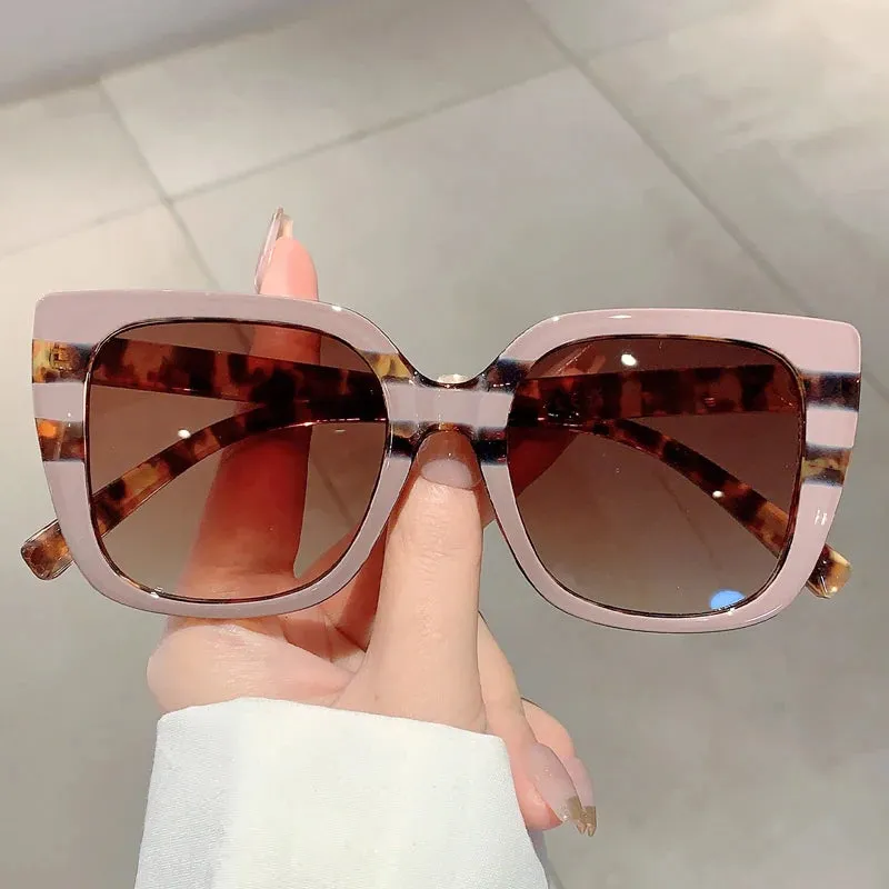 KAMMPT Oversized Square Gradient Sunglasses