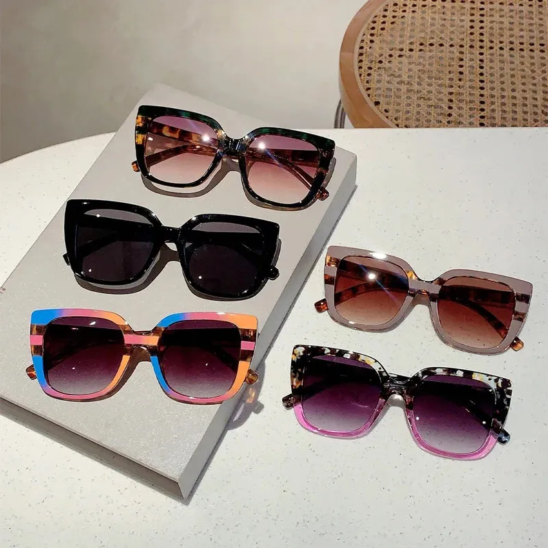 KAMMPT Oversized Square Gradient Sunglasses