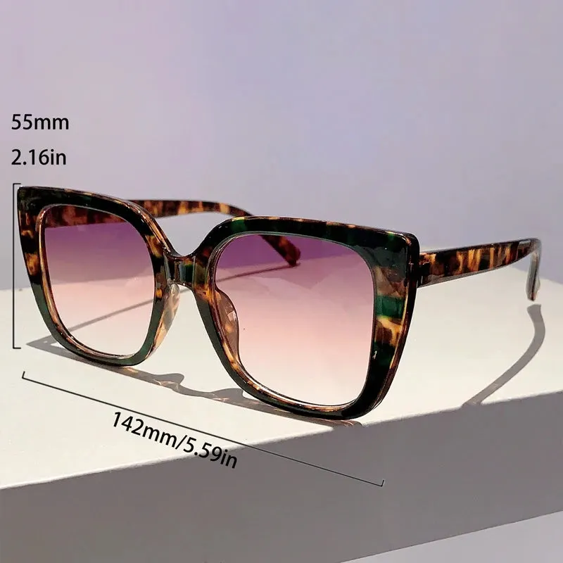 KAMMPT Oversized Square Gradient Sunglasses