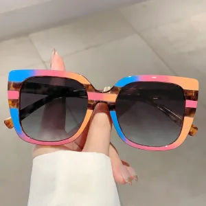 KAMMPT Oversized Square Gradient Sunglasses