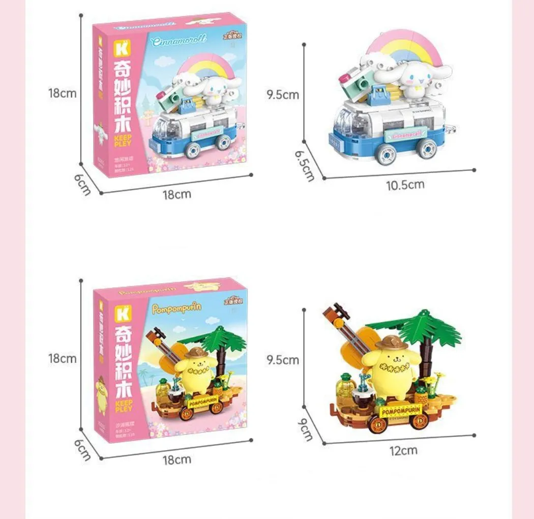 Kawaii Float Parade Building Blocks