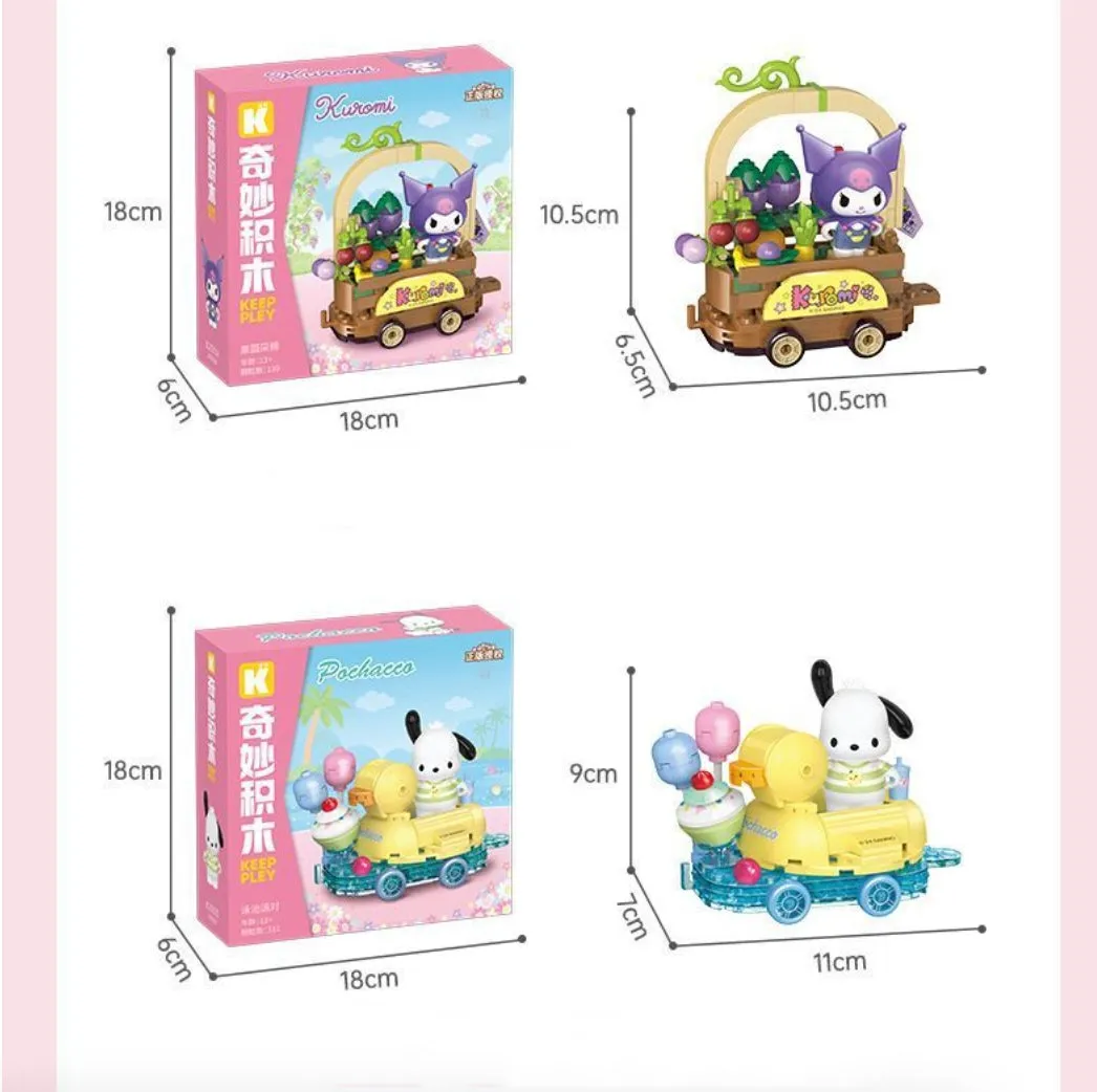 Kawaii Float Parade Building Blocks