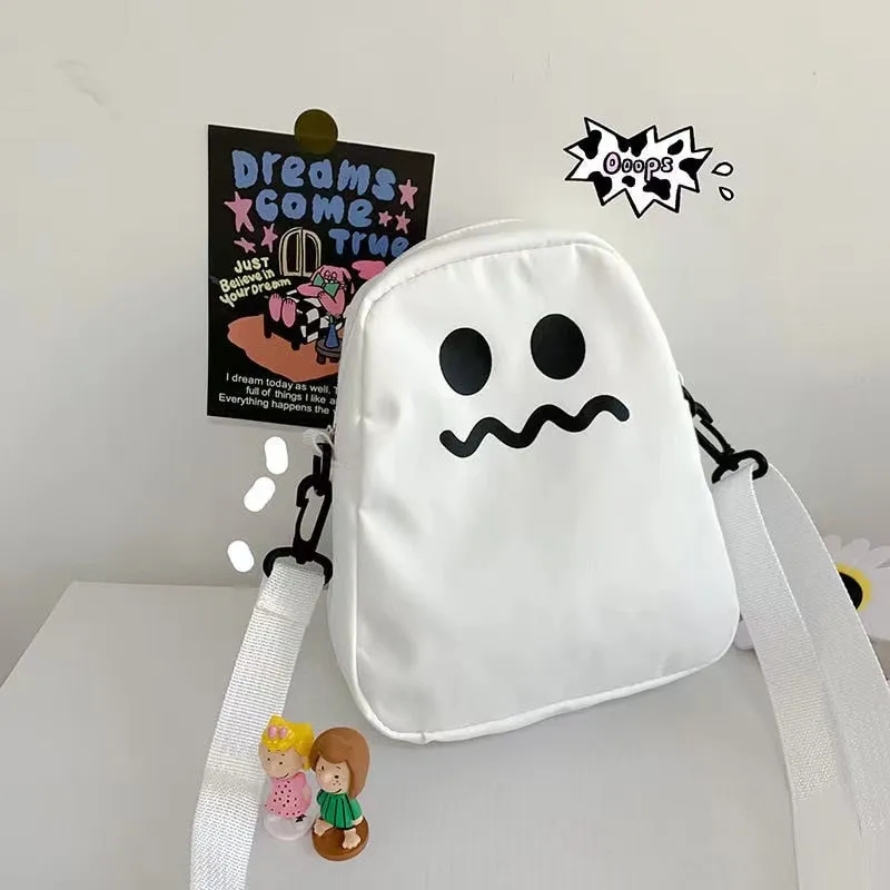 Kawaii Goth Cute Ghost Shoulder Bag