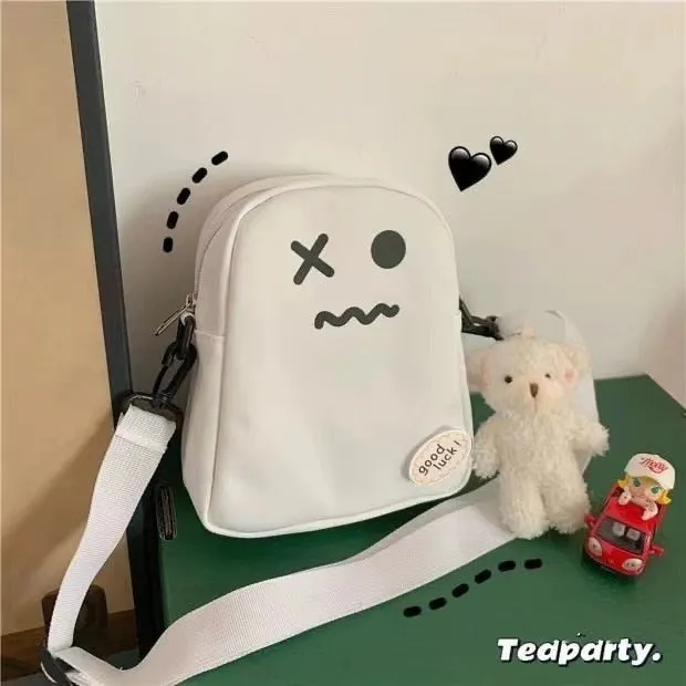 Kawaii Goth Cute Ghost Shoulder Bag