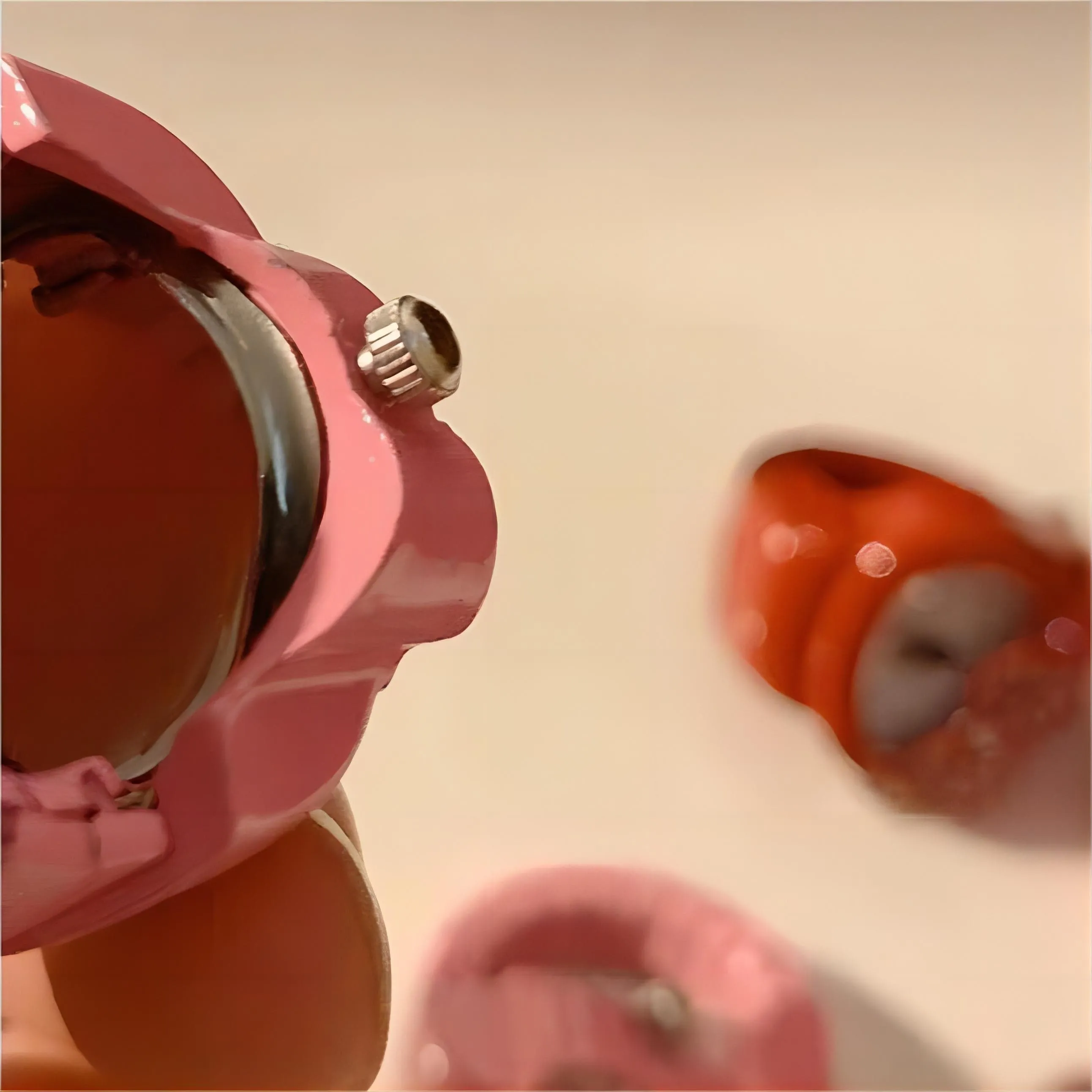 Kawaii Kitty Watch Ring