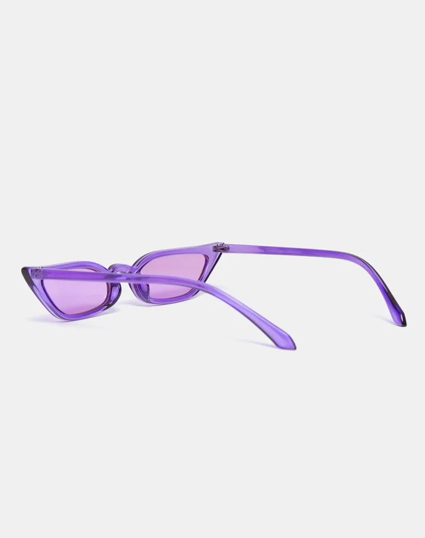 Kendal Sunglasses in Purple