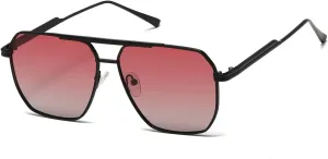 kimorn Polarized Sunglasses Womens Men Retro Oversized Square Vintage Shades Classic Large Metal Sun Glasses K1221