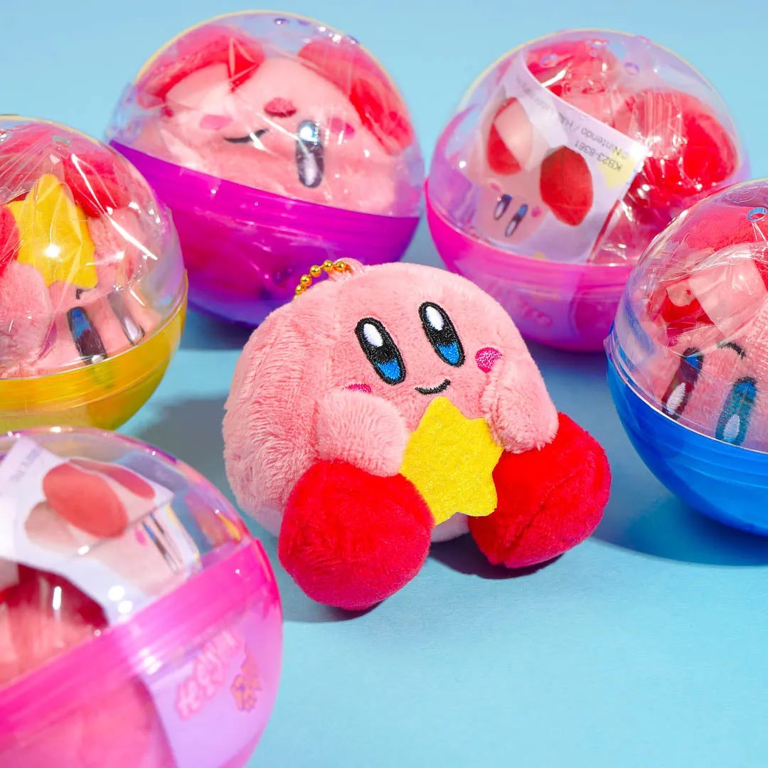 Kirby Of The Stars Sitting Plush Charm Gachapon