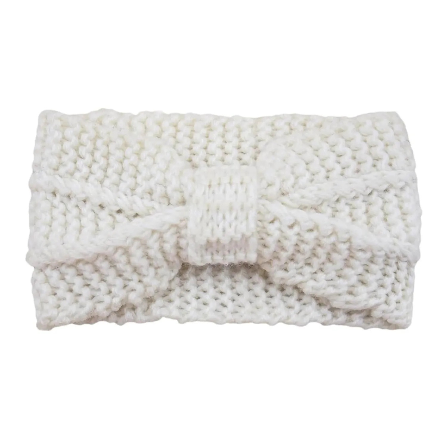 Knitted Headbands For Women And Girls - Winter Ear Warmers Twisted Elastic Turban Knit Headscarf & Headwear