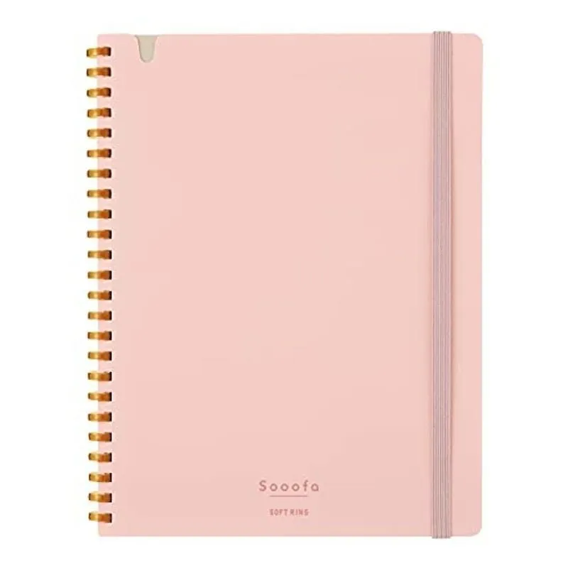 Kokuyo A5 SOOOFA GREEN Soft Ring Notebook 4mm GRID Kokuyo Soft Ring Notebook | SV738S4 80 Sheets