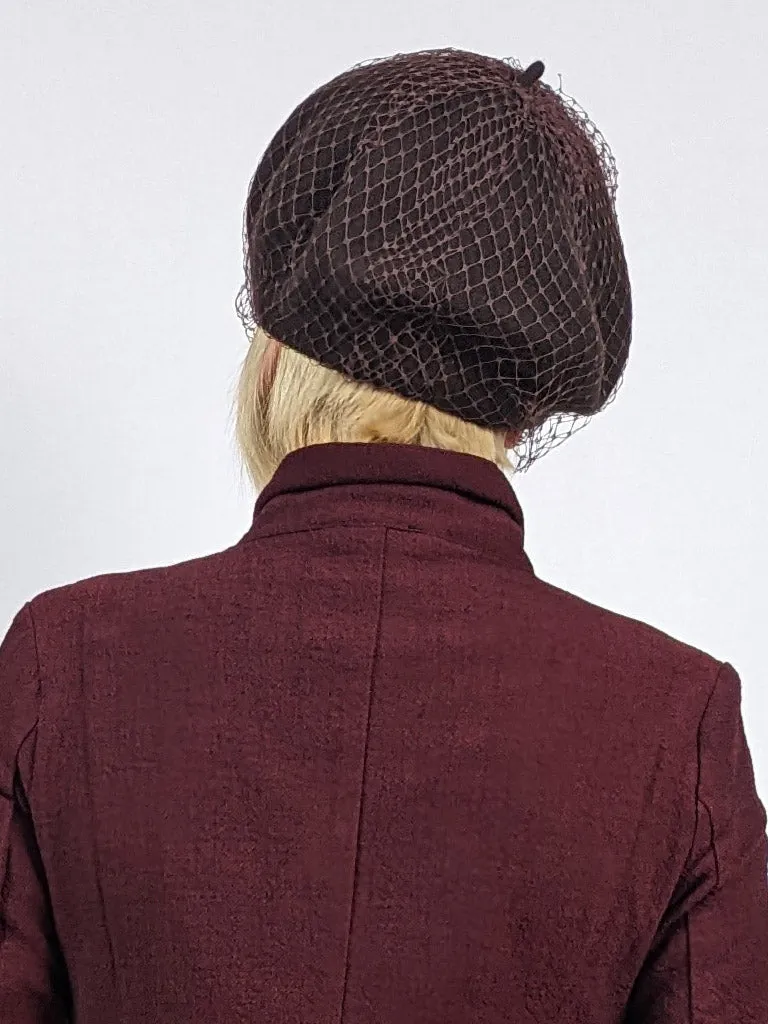 KOPKA Beret with Net Veiling - 2 Colours